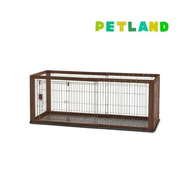 リッチェル 木製スライドペットサークル 屋根付き パピー 成犬 老犬 リッチェル 木製スライドペットサークル 屋根付き パピー 成犬