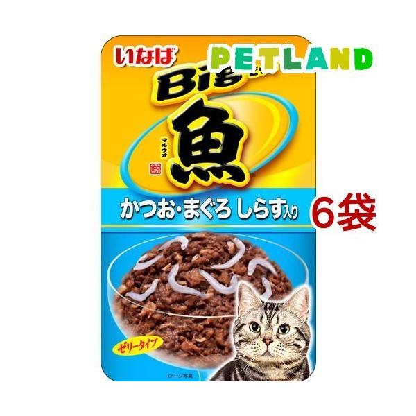 いなば Bigマルウオ かつおまぐろ しらす入り ( *12コ )/ いなば マルウオ ( キャットフード )
