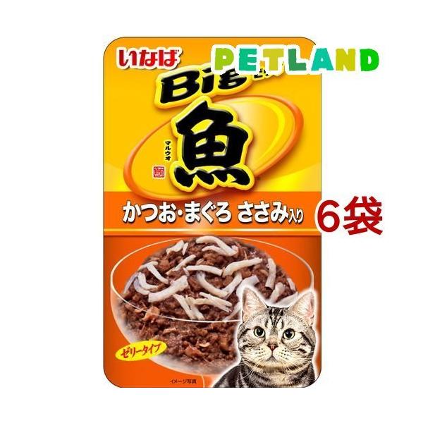 いなば Bigマルウオ かつおまぐろ ささみ入り ( *12コ )/ いなば マルウオ ( キャットフード )
