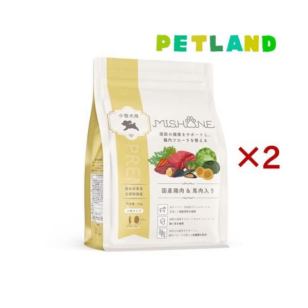 ミシュワン 成犬ドッグフード 国産鶏肉＆馬肉 ( 1kg×2セット )/ ミシュワン