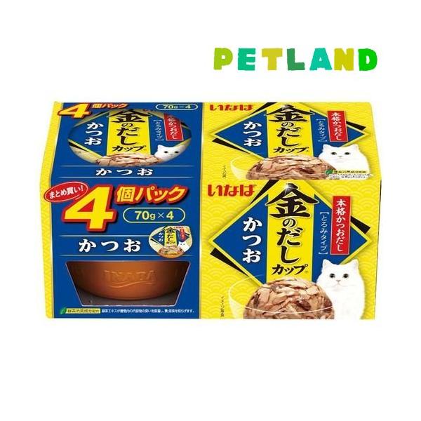 いなば 金のだしカップ4個パックかつお ( 70g×4個入 )/ 金のだし