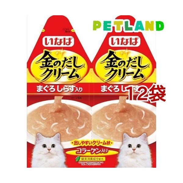 いなば 金のだし クリーム まぐろ しらす入り ( 60g*12コセット