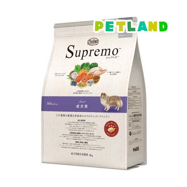Nutro Supremo 成犬用 4kg×4袋（バラ売り可） ニュートロ シュプレモ 成犬用 ( 4kg )/ シュプレモ(Supremo