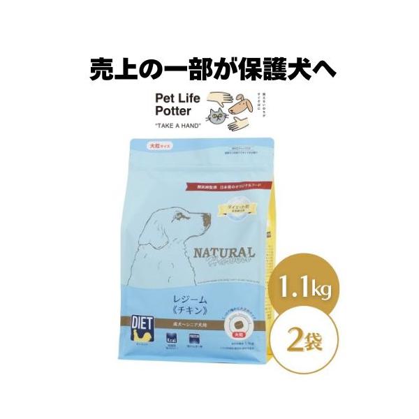 期限最新】 ナチュラルハーベスト成犬用 レジーム大粒 2.27kg×2袋 療法