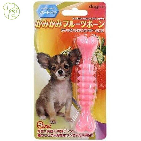 他サイト： DM-443 かみかみフルーツボーン(ハード)S ストロベリー 4973640415335の商品画像