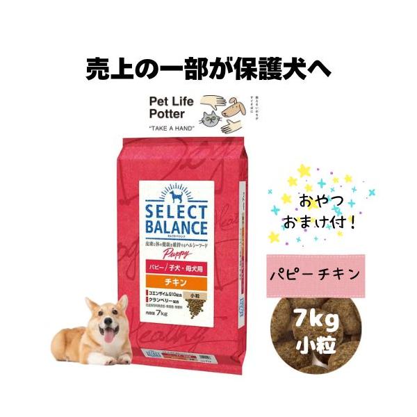 SELECT BALANCE チキン 7kg×2袋ドッグフード SELECT BALANCE 【おやつおまけ付！】セレクトバランス パピー チキン