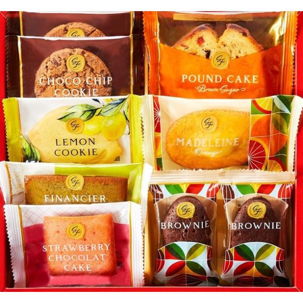 ひととえ スイーツファクトリー 9号【SFC-10】個包装　菓子折り　焼菓子詰合せ　クッキーセット　スイーツギフト　手土産　ご挨拶　お礼　お返し　内祝　引出物