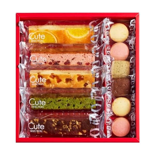 ひととえ　キュートセレクション 11号　CSB-10　焼菓子詰合せ　個包装　スティックケーキ　クッキー　洋菓子　お菓子　お中元　ご挨拶　ギフト　贈答品　景品