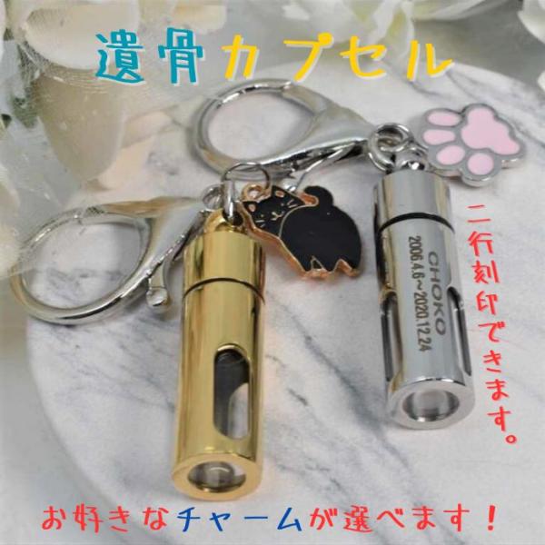 [Release date: February 2, 2021]愛する大切なペットちゃんの骨や毛、爪などを納めて、いつも一緒に寄り添うことのできる遺骨カプセルです。2行まで刻印無料サービス付きの遺骨カプセルです。大切な思い出を刻むことができ...