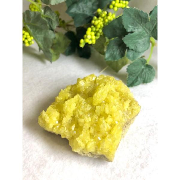 サルファー 硫黄 クラスター 原石 天然石 パワーストーン ボリビア産