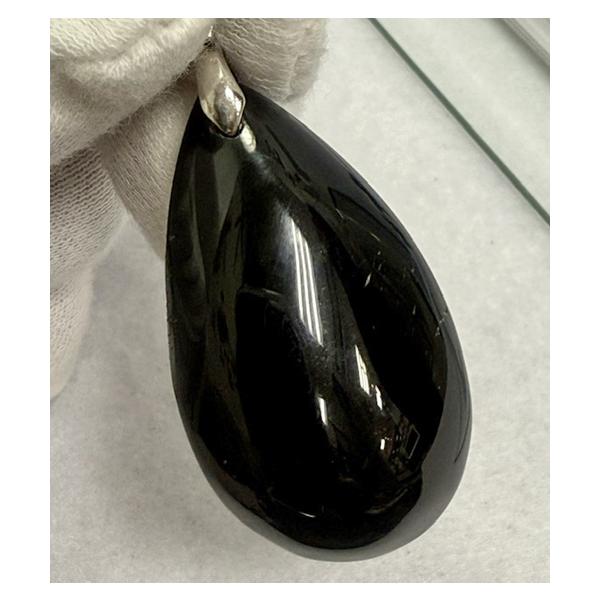 モリオン 黒水晶 ペンダントトップ 天然石 パワーストーン 魔除け