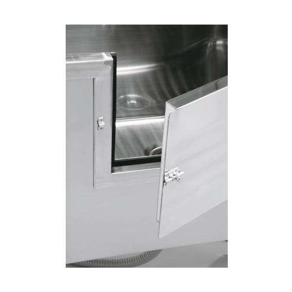 オプション(カスタマイズ)加工 BS-1200 BS-1450 ドリーム産業 ドッグバス専用 前開き扉加工(浴槽部)