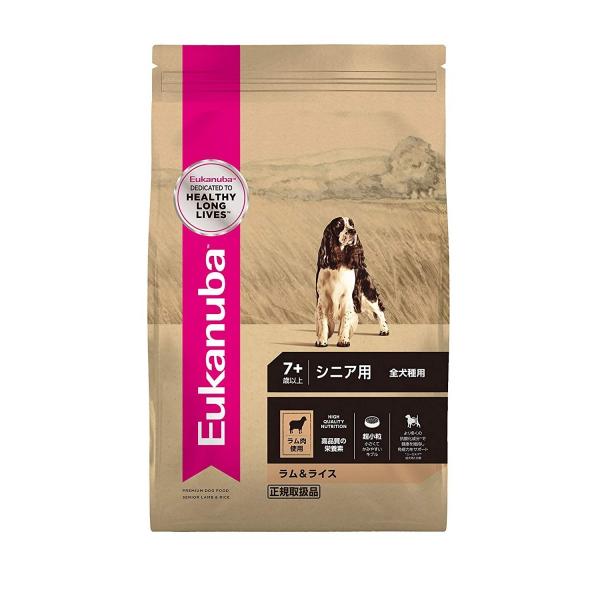 ユーカヌバ シニア ラム＆ライス シニア用 全犬種用 7歳以上 7.5kg