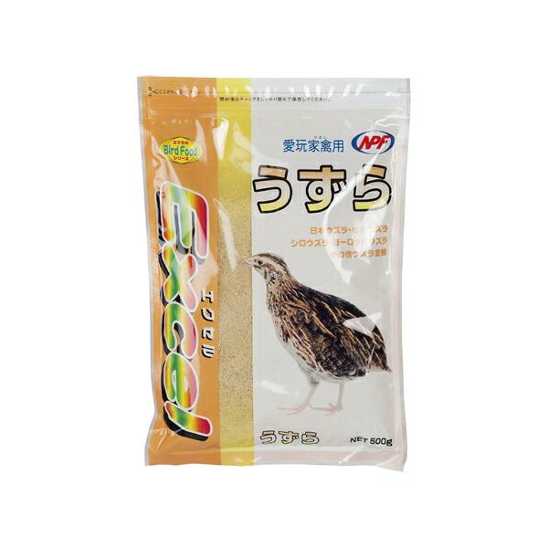 ナチュラルペットフーズ エクセル うずら 500g うずらフード パウダー 鳥 餌 総合栄養食 鳥用フード