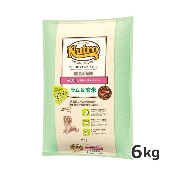 ニュートロ ナチュラルチョイス ラム＆玄米 子犬用 全犬種用 6kg