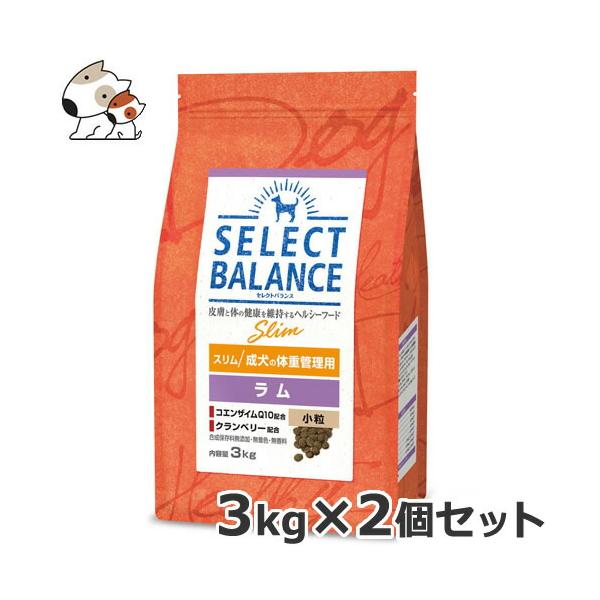 2個セット ベッツ・チョイス セレクトバランス スリム ラム 小粒 3kg×2