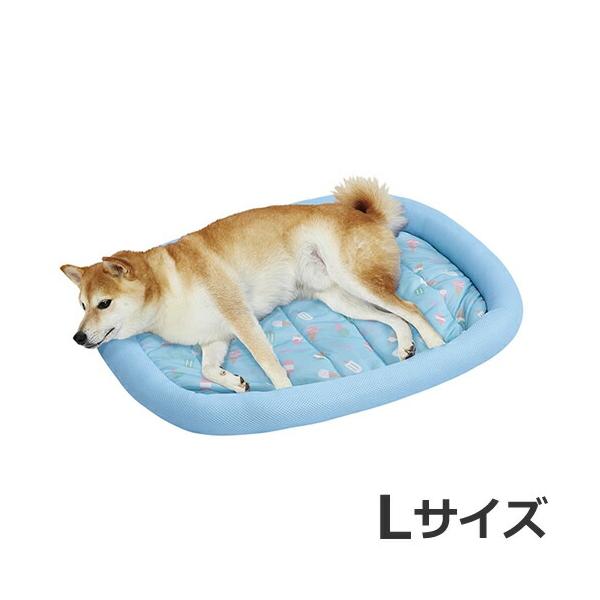 ペティオ 犬猫用ベッド 防ダニ加工 サラッと気持ちいい ひんやりフチ