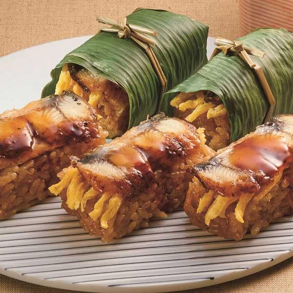 福岡 「柳川鰻遊乃庄」炙りうなぎ笹めし (50g×5個)