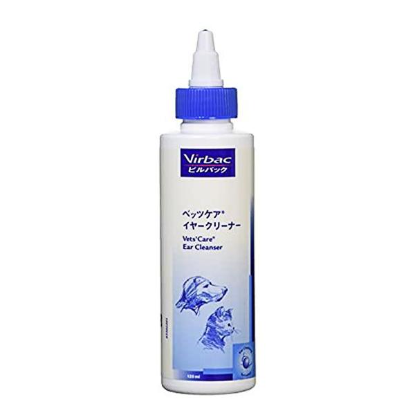 【在庫限り/送料無料】ビルバック Virbac ベッツケア イヤークリーナー(125ml) 犬猫用 耳洗浄液 毎日使える お手入れ 耳垢 臭い対策 ケア用品(数量:1本)