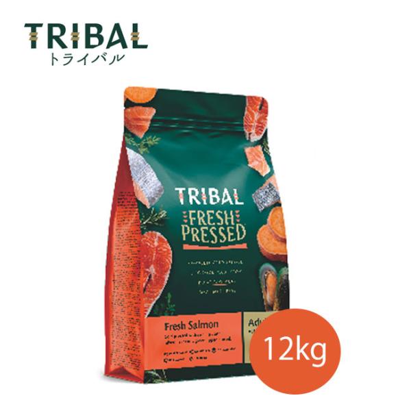 トライバル サーモン 12kg グレインフリー TRIBAL（トライバル）フレッシュサーモン 12kg : ペット用品の