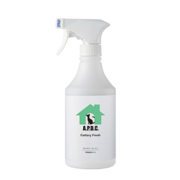 【Cattery Fresh専用希釈ボトルとは】効果を最大限に引き出す、専用スプレーボトルキャッテリーフレッシュの効果を最大限に引き出す、専用スプレーボトルです。汚れに合わせて使い分けできる２WAYタイプのスプレーや希釈時に便利なメモリ付き...