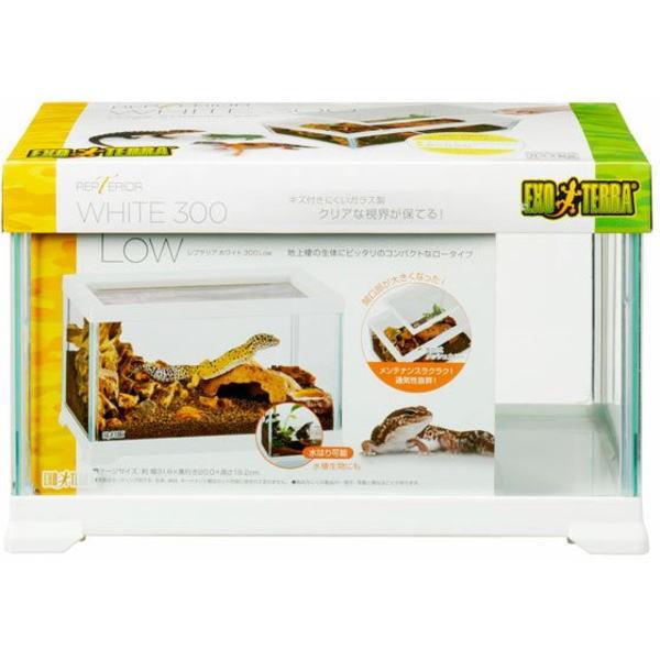 カズGEX レプテリア ホワイト300 Low 2個 廃盤商品 GEX（ジェックス） レプテリア ホワイト 300 Low : ペット良品倶楽部
