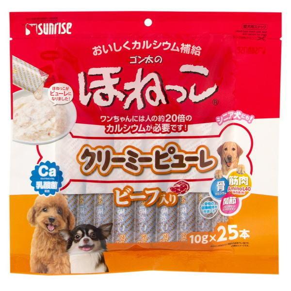 サンライズ ゴン太のほねっこ クリーミーピューレ ビーフ入り × (ケース販売)