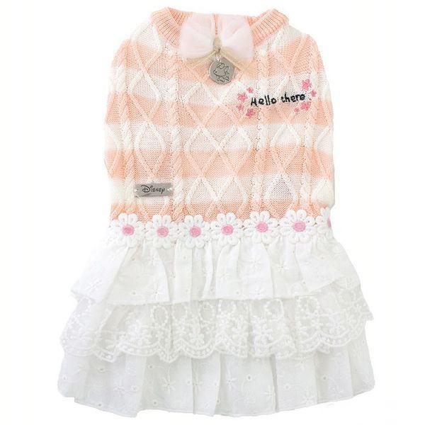 Lgd303 Mrボーダーワンピース M ピンク Ka ペット良品倶楽部ヤフー店 通販 Yahoo ショッピング