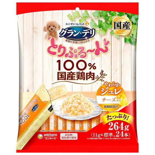 グラン・デリ おやつ とりぷる~ん ジュレ チーズ入り 国産( * 入)