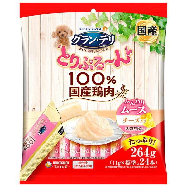 おやつ とりぷる~ん ムース チーズ入り 国産( * 入)