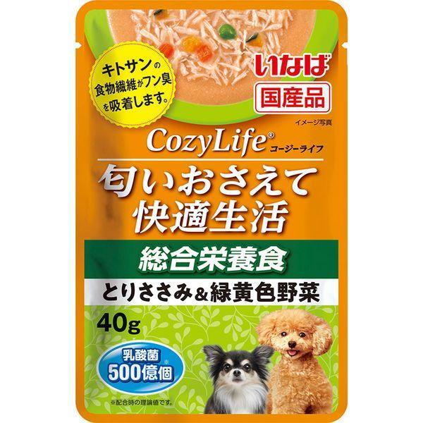 ペットフード CozyLifeパウチ 総合栄養食 とりささみ& 野菜 (ケース販売)