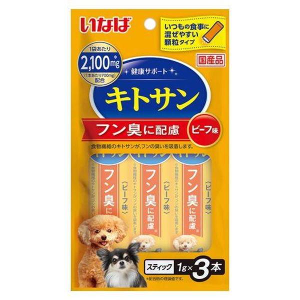 ペットフード いなば 健康サポート(スティック)キトサン × (ケース販売)