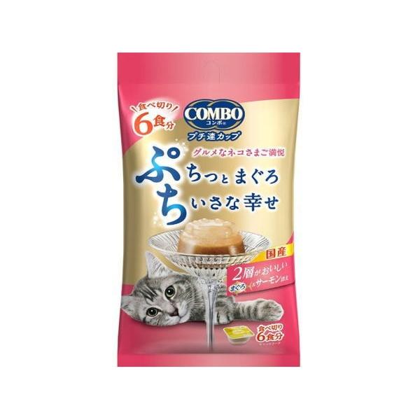 猫のウェットフード コンボ キャット プチ連カップ まぐろ サーモン 