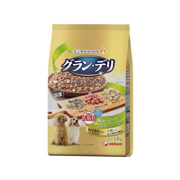 ドッグフード ユニチャーム ペット グラン デリ カリカリ仕立 成犬用 低脂肪 味わいビーフ入りセレクト 1 6ｋｇ 4個 ケース販売 R0458 ペット良品倶楽部ヤフー店 通販 Yahoo ショッピング