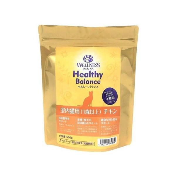 キャットフード ウェルネス ヘルシーバランス 室内猫用 １歳以上 チキン 500g 12個 ケース販売 R0601 ペット良品倶楽部ヤフー店 通販 Yahoo ショッピング