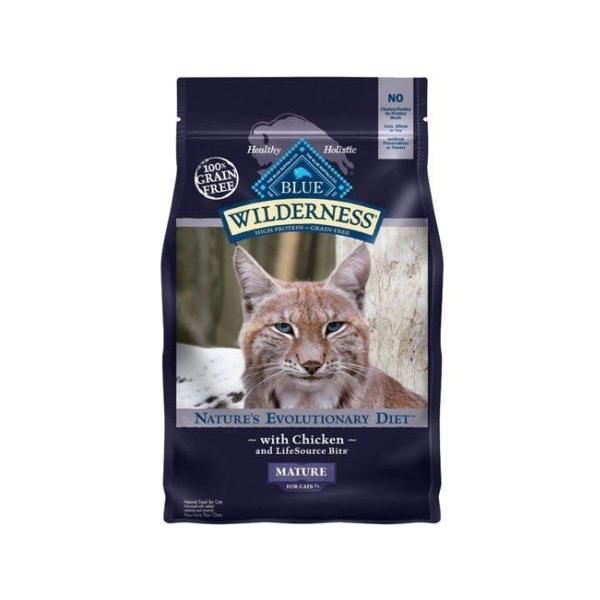 キャットフード ブルーバッファロー ウィルダネス シニア猫用 チキン 2 27ｋｇ 4個 ケース販売 Qarshi Com