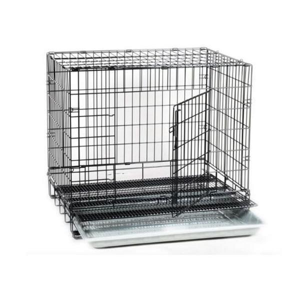 市瀬 犬 ケージ PROスチールケージ L LSD 長面側ドア : ペット良品