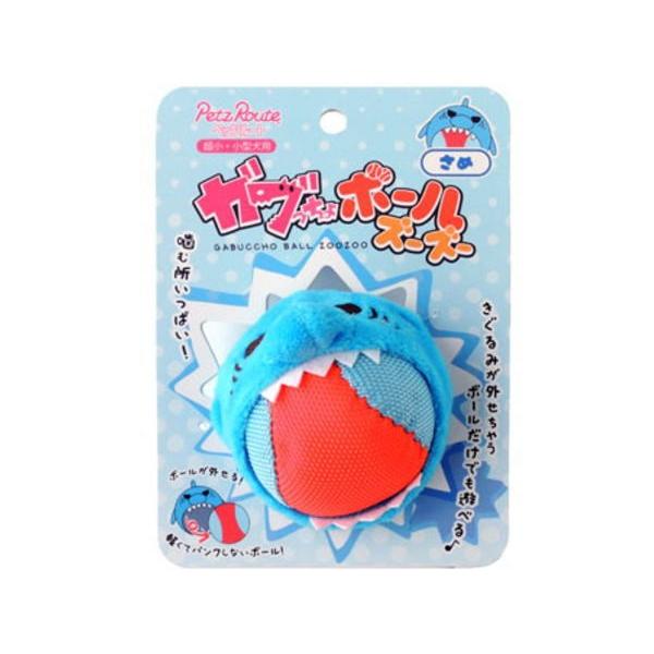 対象：超小型犬・小型犬◆特長●軽くてパンクしないボールをガブっとくわえた、 さめのぬいぐるみのおもちゃです。●投げたり、噛んだり、転がしたりして遊べます。●おやつを挟んでトリーツ玩具としても使えます！●ボールは取り外しができ、水に浮きます。...