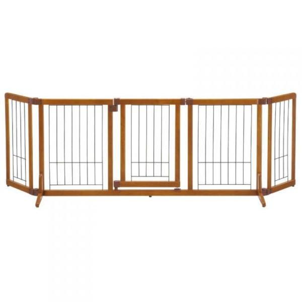 リッチェル ペット用木製おくだけドア付ゲートL (犬小屋・ケージ