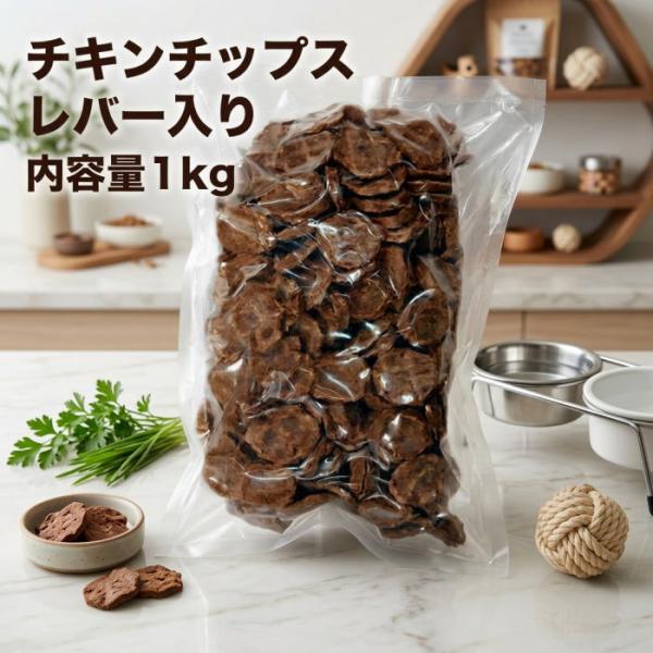 犬 猫 おやつ 業務用チキンチップス１ｋｇ 鶏レバー入り 犬猫 無添加 無着色 国産 鶏ささみ 鶏レバー 犬おやつ ネコおやつ 猫のおやつ 犬猫用 ドックフード