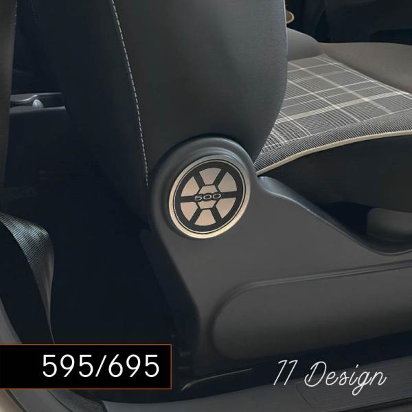 ABARTH アクセサリーセット 楽天市場】51923348 4枚セット ABARTH アバルト 純正