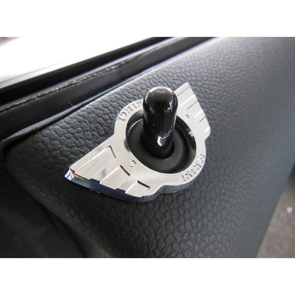 BMW MINI F56 �h�A���b�N�E�C���O (I LOVE MINI) �N���[�� �X�^���_�[�h 2pcs �~�j �����p�[�c