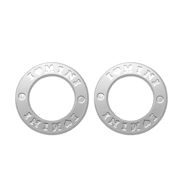 ~j MINI R50 R53 hAJ[eVO 2pcs I LOVE MINI ~jN[p[  p[c O bmw ANZT[