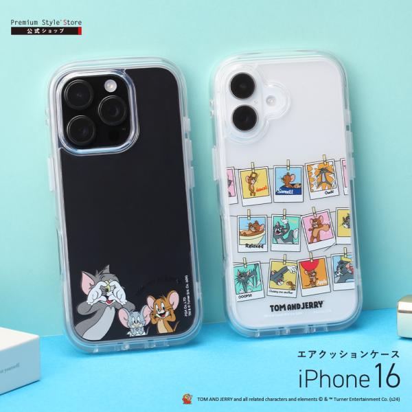 iPhoneケース　トムとジェリー Premium Style iPhone16 ケース カバー トムとジェリー