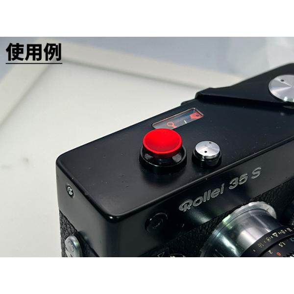 ���[���C35�p�\�t�g�V���b�^�[�����[�X�{�^��(�N���[��) rollei 35 ���[���C35s�ȂǂɎg�p�� ���i�摜2