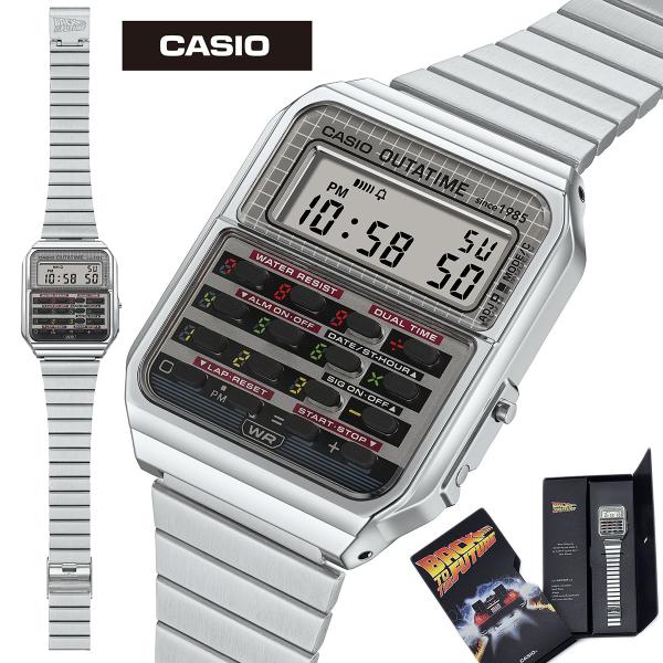 【予約商品キャンセル不可】CASIO “CLASSIC” CA-500WEBF-1AJR シルバー 「バック・トゥ・ザ・フューチャー」コラボレーション　カリキュレーター　国内正規品