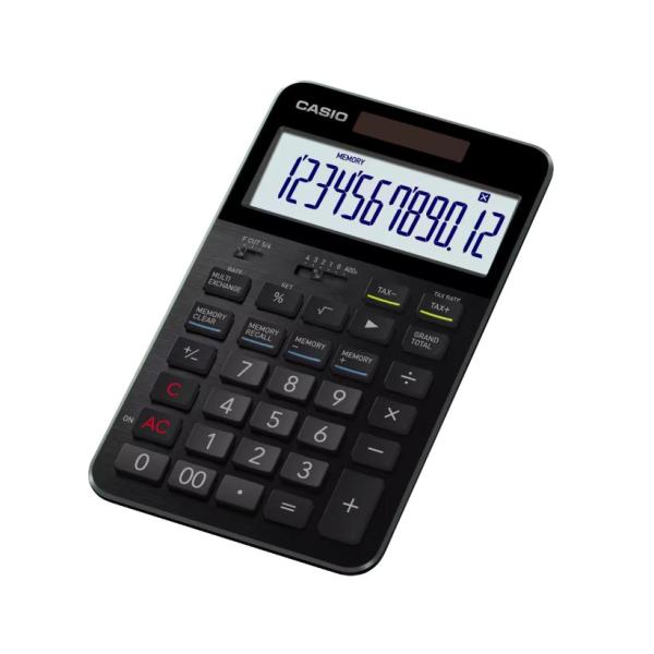 CASIO ”THE SPECIAL ONE” series S100X-BK　ブラック 日本製　ジャストサイズ　電卓　Made in Japan. 山形カシオ　計算機　国内正規保証　父の日