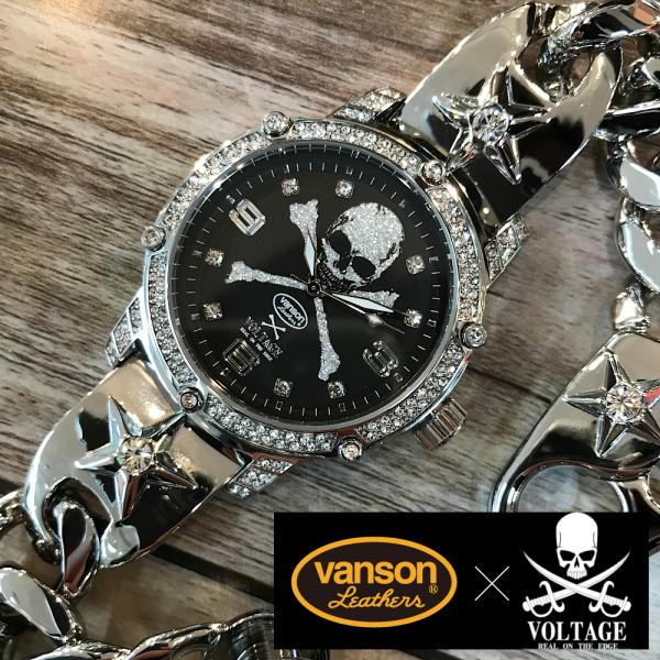 VANSON×VOLTAGE バンソン ボルテージ コラボレーションウォッチ 腕時計