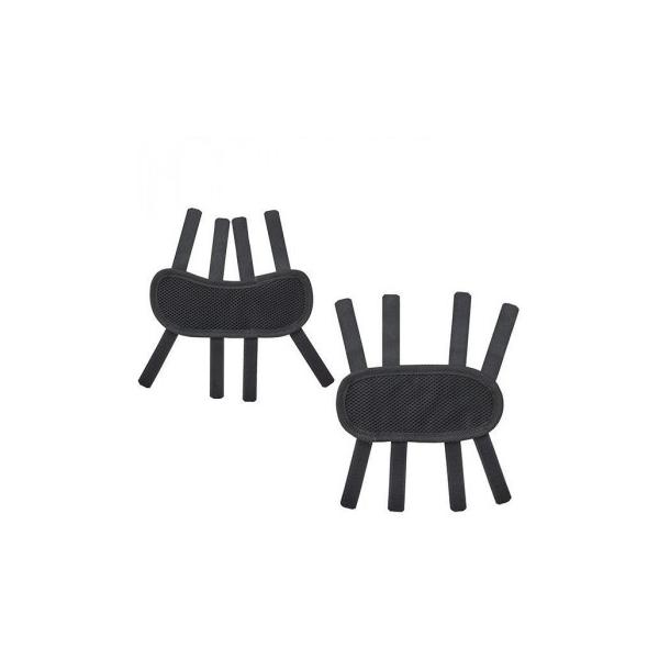 球審用マスクに着けて使う吸汗パッドです。着脱が簡単にできます。肌にやさしい吸湿素材。洗濯が可能ですので、いつでも清潔に保てます。