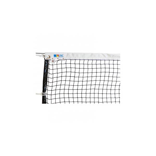 鵜沢ネット 硬式テニスネット(スチール) 黒 220dt/120本 11372